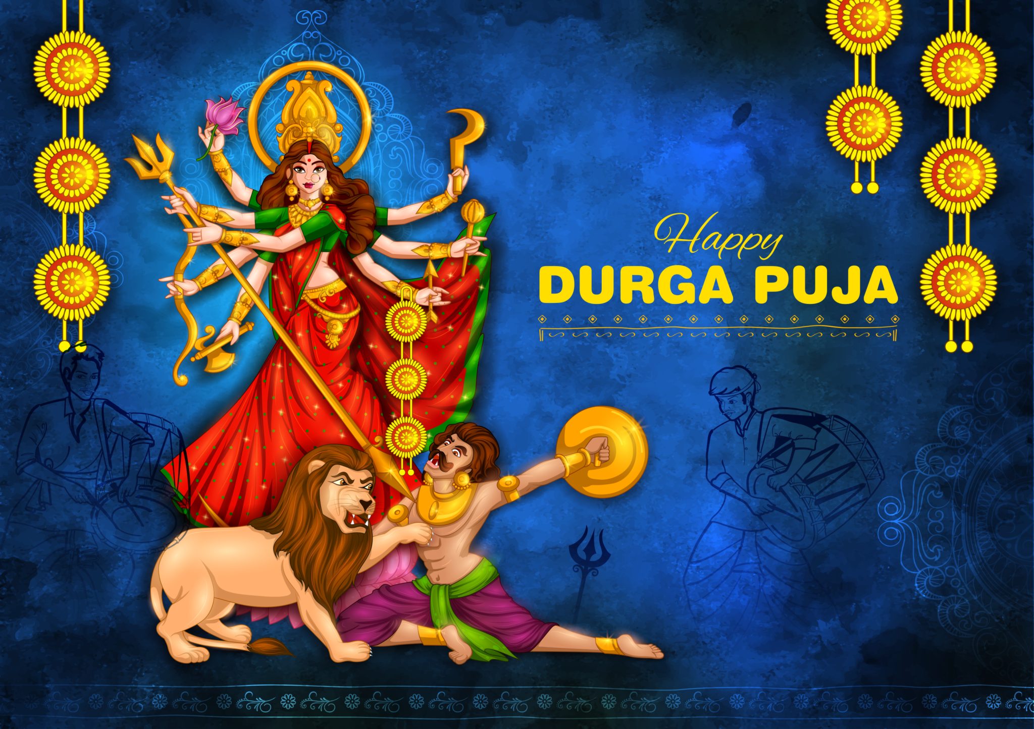 Durga Puja 2022 - Date, Time, And Celebration - Docalendario