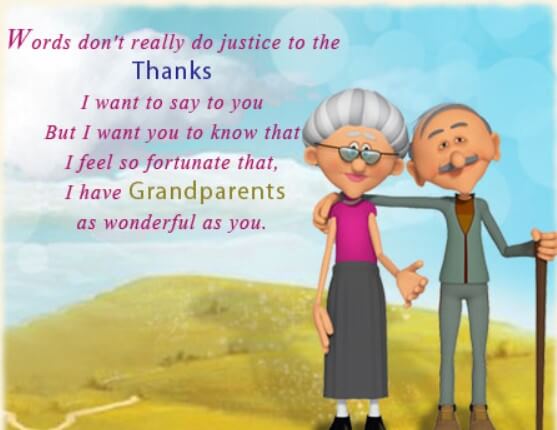 Happy Grandparents Day Status