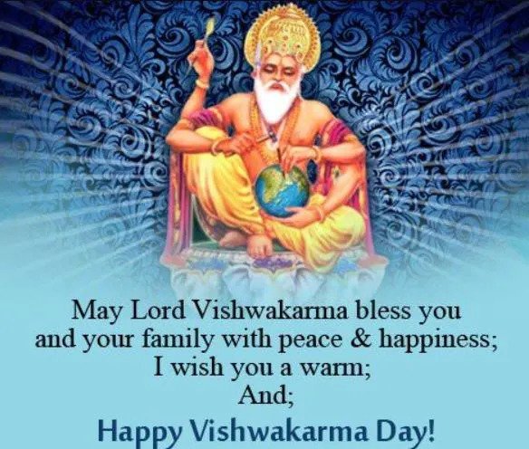 Happy Vishwakarma Puja Status